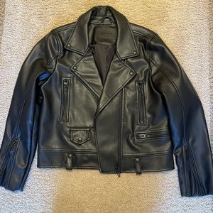 Blank NYC Faux Leather Moto Jacket